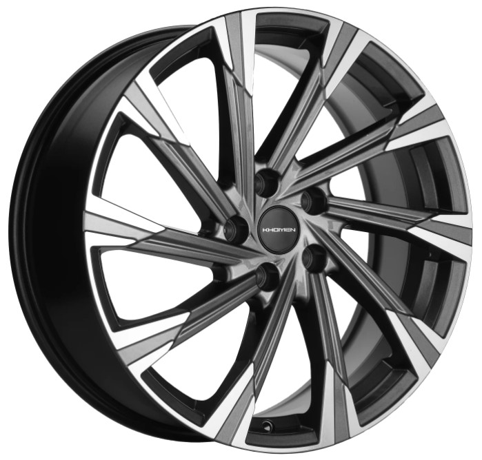 Диски Khomen Wheels KHW1901 (Mazda CX-5/CX8) Gray-FP
